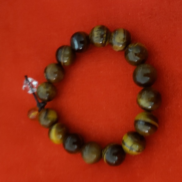 Tigers eye elastic bracelet - Picture 2 of 6